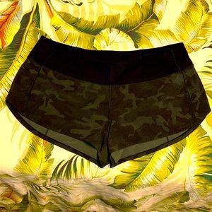 Army Lululemon shorts